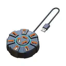 Walmart BQLQBQLQ USB 20 Hub 10 Ports Multi Splitter Adapter HighSpeed USB Splitter Power A offer