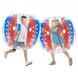 Walmart Inflatable Bumper Balls 2-Pack 4FT/1.2M PVC Sumo Zorb Balls for Kid & Teen offer