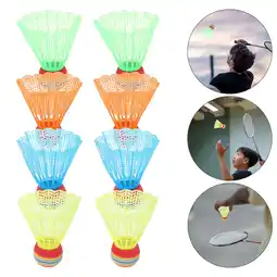 Walmart 12pcs Colorful Badminton Balls, Badminton Shuttlecocks for Indoor/ Outdoor Sports Activities offer