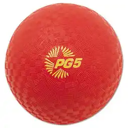 Walmart Playground Ball, 5'' Diameter, Red offer