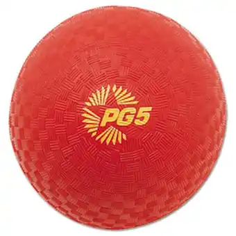 Walmart Playground Ball, 5'' Diameter, Red offer