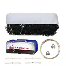 Walmart PESSLOK Volleyball Net OutdoorHeavy Duty Beach Volleyball Net For Backyard offer