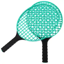 Walmart WORGEOUS 2 Pcs Beach Tennis Racket Frescobol Lightweight Rackets offer
