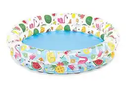 Walmart Intex Inflatable Stars Kiddie 2 Ring Circles Swimming Pool (48 X 10) [Assorted Styles] offer