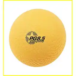 Walmart Champion Sports 8.5 in. Heavy Duty Playground Ball, Yellow offer