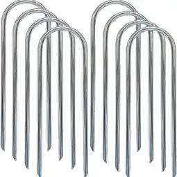 Walmart U-Type Heavy-Duty Trampoline Ground Anchors, Galvanized Steel - 8PCS Set offer