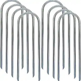 Walmart U-Type Heavy-Duty Trampoline Ground Anchors, Galvanized Steel - 8PCS Set offer