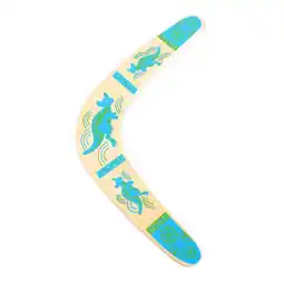 Walmart Throwback V Shaped Boomerang Flying Disc Throw Catch Outdoor Game (Blue) offer