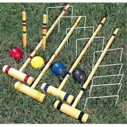 Walmart Alegria Croquet Set, 4 Player offer