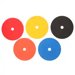 Walmart Raindrops 5 Pcs Football Training Sign Professional Soccer Disc CD Logo offer