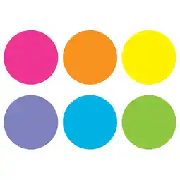 Walmart Bright Circles Spot On Floor Markers (Carpet) offer