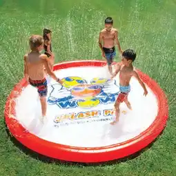Walmart WOW SPORTS 10ft Super Splash Pad with Sprinkler offer