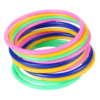 Walmart DHliIQQ 10 Toss Rings Circle Hoopla Game Fun Throw to Hook Child Kids offer
