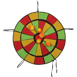 Walmart Round Throwing Sticky Target Kindergarten Sense Training Toy Darts with Ten Balls (65cm) offer
