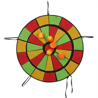 Walmart Round Throwing Sticky Target Kindergarten Sense Training Toy Darts with Ten Balls (65cm) offer