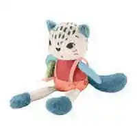 Walmart Fisher-Price Planet Friends Spotting Fun Snow Leopard Baby Sensory Toy for Newborns and Infant offer