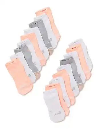 Walmart Avia Women's Pro-Tech Lightweight Flatknit No Show Socks, 18-Pack offer