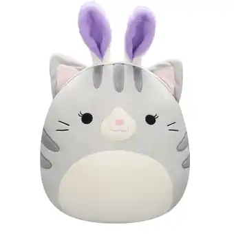 Walmart Squishmallows 16 Tally the Grey Tabby Cat with Bunny Ears - Ultra Soft Easter Plush offer