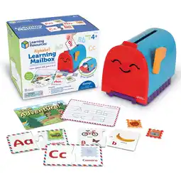 Walmart Learning Resources Alphabet Learning Mailbox, Preschool Learning Toys, Ages 4 offer