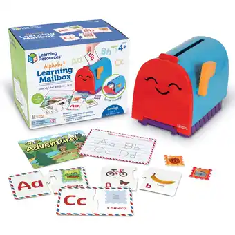 Walmart Learning Resources Alphabet Learning Mailbox, Preschool Learning Toys, Ages 4 offer