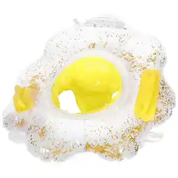Walmart Raindrops Durable Inflatable Swim Ring with Reinforced Seat for Baby Kids Fits Various Pools offer