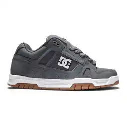 Walmart DC Shoes Mens Stag Shoes Grey/Gum - 320188-2GG GREY/GUM offer