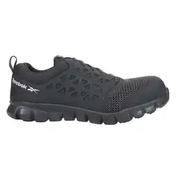 Walmart Reebok Work Mens Sublite Cushion Composite Toe Eh Work Safety Casual Shoe offer