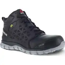 Walmart Reebok Sublite Cushion Work Alloy Toe Internal Met Guard Work Athletic Shoe offer