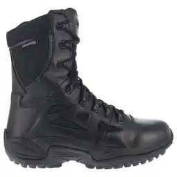 Walmart Reebok Work Mens Rapid Response Rb 8 Inch Waterproof Soft Toe Eh Side Zip offer