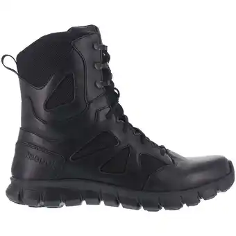 Walmart Reebok Work Mens Sublite Cushion Tactical 8 Inch Side Zipper Eh Work Safet offer