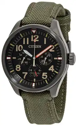 Walmart Citizen Chandler Multifunction Black Dial Men's Watch BU2055-16E offer