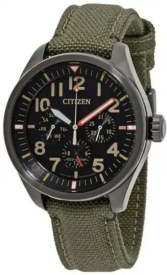 Walmart Citizen Chandler Multifunction Black Dial Men's Watch BU2055-16E offer