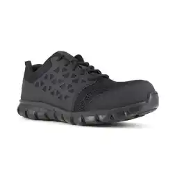 Walmart Reebok Work Sublite Cushion Composite Toe ESD Athletic Shoe Black RB4039 offer