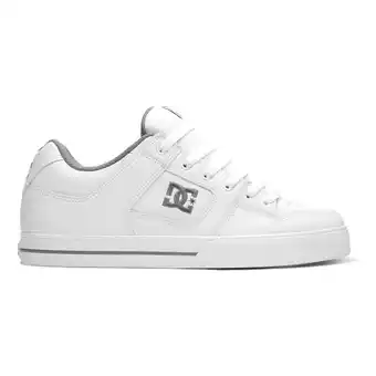 Walmart DC Men's Pure Action Sport Sneaker WHITE/BATTLESHIP/WHITE offer