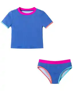 Walmart Andy & Evan girls Rashguard Set, 6X offer