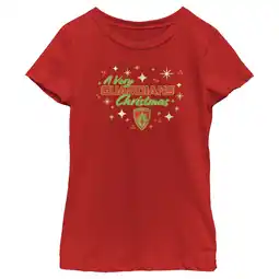 Walmart Girl's Guardians of the Galaxy Holiday Special A Very Guardians Christmas Graphic Tee Red Large offer