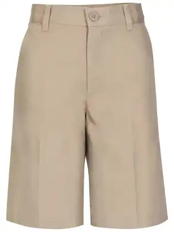 Walmart Real School Boys School Uniform Flat Front Shorts, Sizes 4-16 offer