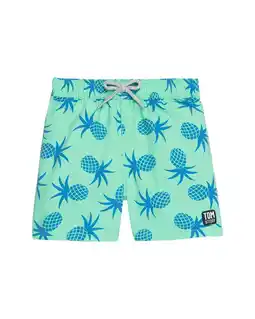 Walmart Tom & Teddy boys Pineapple Swim Short, 1-2, Green offer