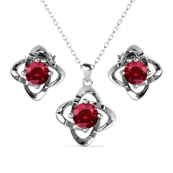 Walmart Cate & Chloe Infinity January Birthstone 18k White Gold Plated Women jewelry Set, Swarovski Crystals offer