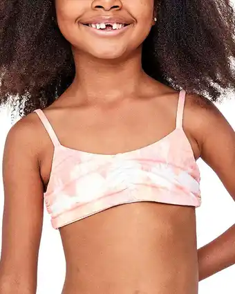 Walmart Bella Dahl girls Ruched Bikini, 6 offer