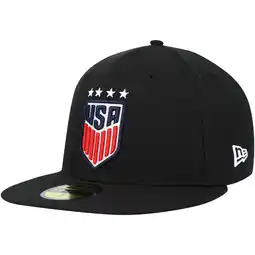 Walmart Men's New Era Black USWNT Team Basic 59FIFTY Fitted Hat offer