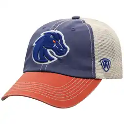 Walmart Men's Top of the World Royal Boise State Broncos Off Road Adjustable Trucker Hat offer