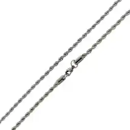 Walmart SilverCloseOut Stainless Steel Unisex Thick Rope Chain Necklace 4.0MM ( 16 inch) offer