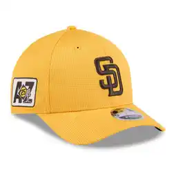 Walmart Men's New Era Gold San Diego Padres 2025 Spring Training 9FORTY Adjustable Hat offer