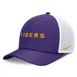 Walmart Men's Nike Purple LSU Tigers Rise Performance Adjustable Trucker Hat offer