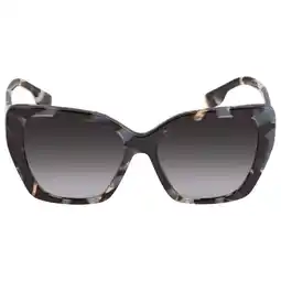 Walmart Burberry Tamsin Grey Gradient Butterfly Ladies Sunglasses BE4366 39838G 55 offer