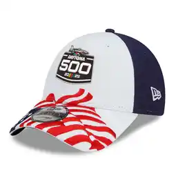 Walmart Men's New Era White 2025 Daytona 500 9FORTY Adjustable Hat offer