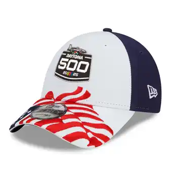 Walmart Men's New Era White 2025 Daytona 500 9FORTY Adjustable Hat offer