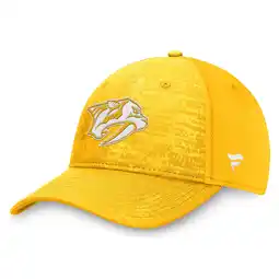 Walmart Men's Fanatics Gold Nashville Predators Fundamental Defender Flex Hat offer