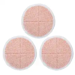 Walmart Chummist Reusable Microfiber Mop Pads Compatible with Bissell - 3 Pieces Orange Cleaning Cloths offer